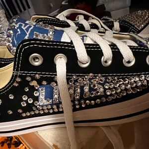 Detroit lions custom converse